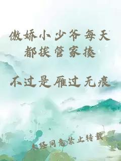 傲嬌小少爺每天都挨管家揍