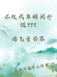 不敗武尊瞬間升級999