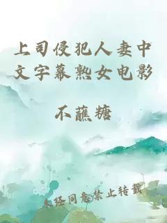 上司侵犯人妻中文字幕熟女電影