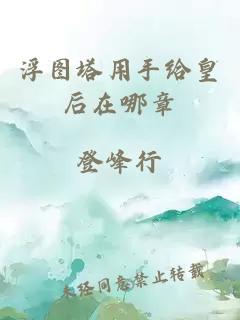 浮圖塔用手給皇后在哪章