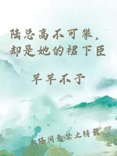陸總高不可攀，卻是她的裙下臣